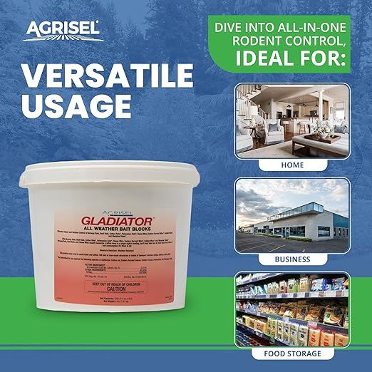 Gladiator Rodenticide (Agrisel)