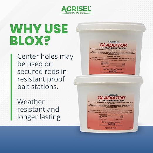 Gladiator Rodenticide (Agrisel)