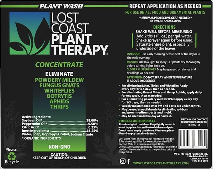 Lost Coast Plant Therapy® Insecticide &amp; Fungicide