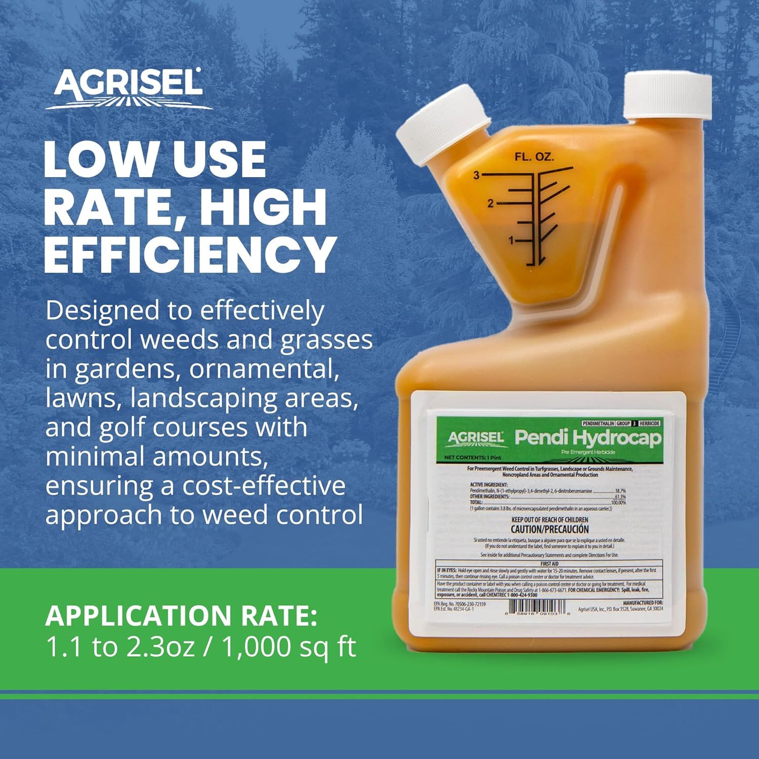 Pendi Hydrocap Pre-Emergent (Agrisel)