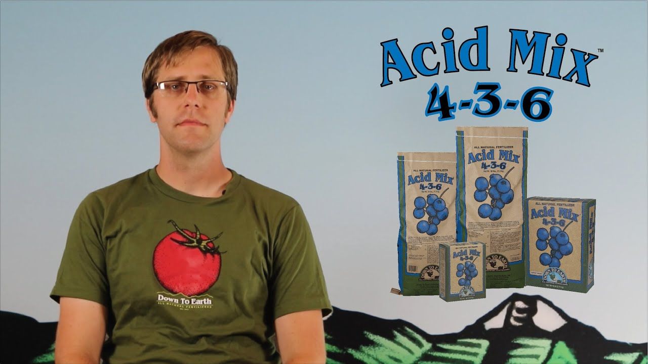 Down to Earth™ Acid Mix 4-3-6