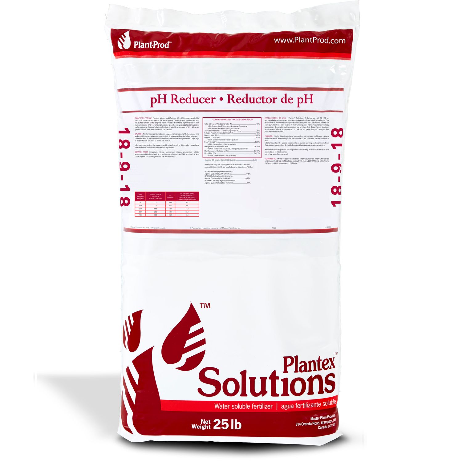 Plantex® 18-9-18 pH Reducer Fertilizer