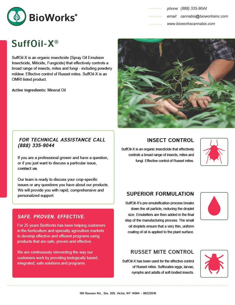 Suffoil-X (Bioworks, Inc.)