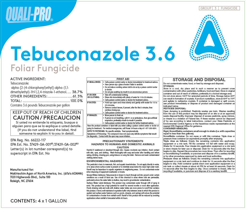 Quali-Pro Tebuconazole 3.6F