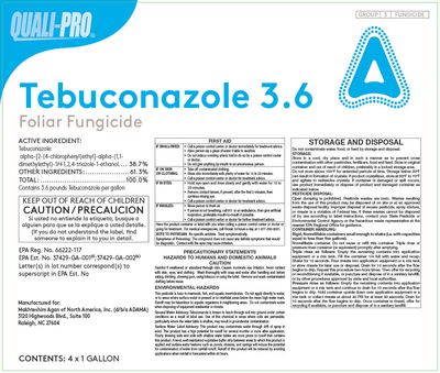 Quali-Pro Tebuconazole 3.6F