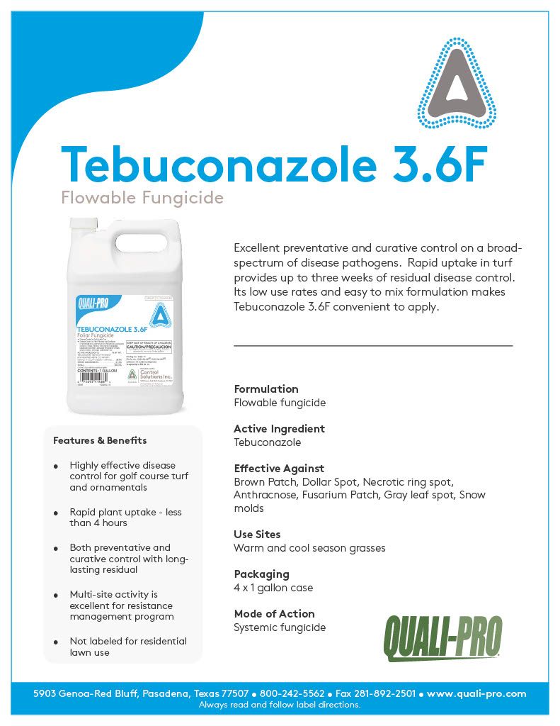 Quali-Pro Tebuconazole 3.6F