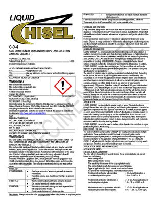 Liquid Chisel (Helena Ag)