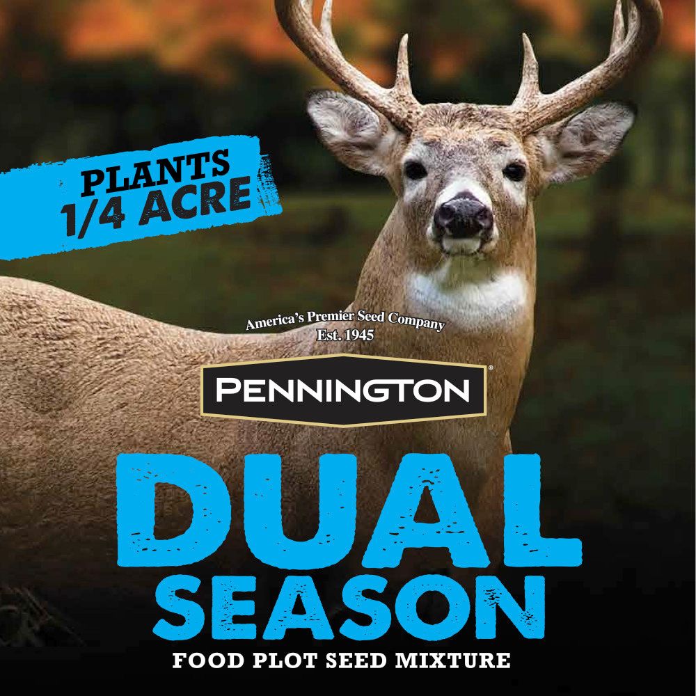 Pennington® RACKMASTER® Wildlife Dual Season Food Plot Seed Mixture