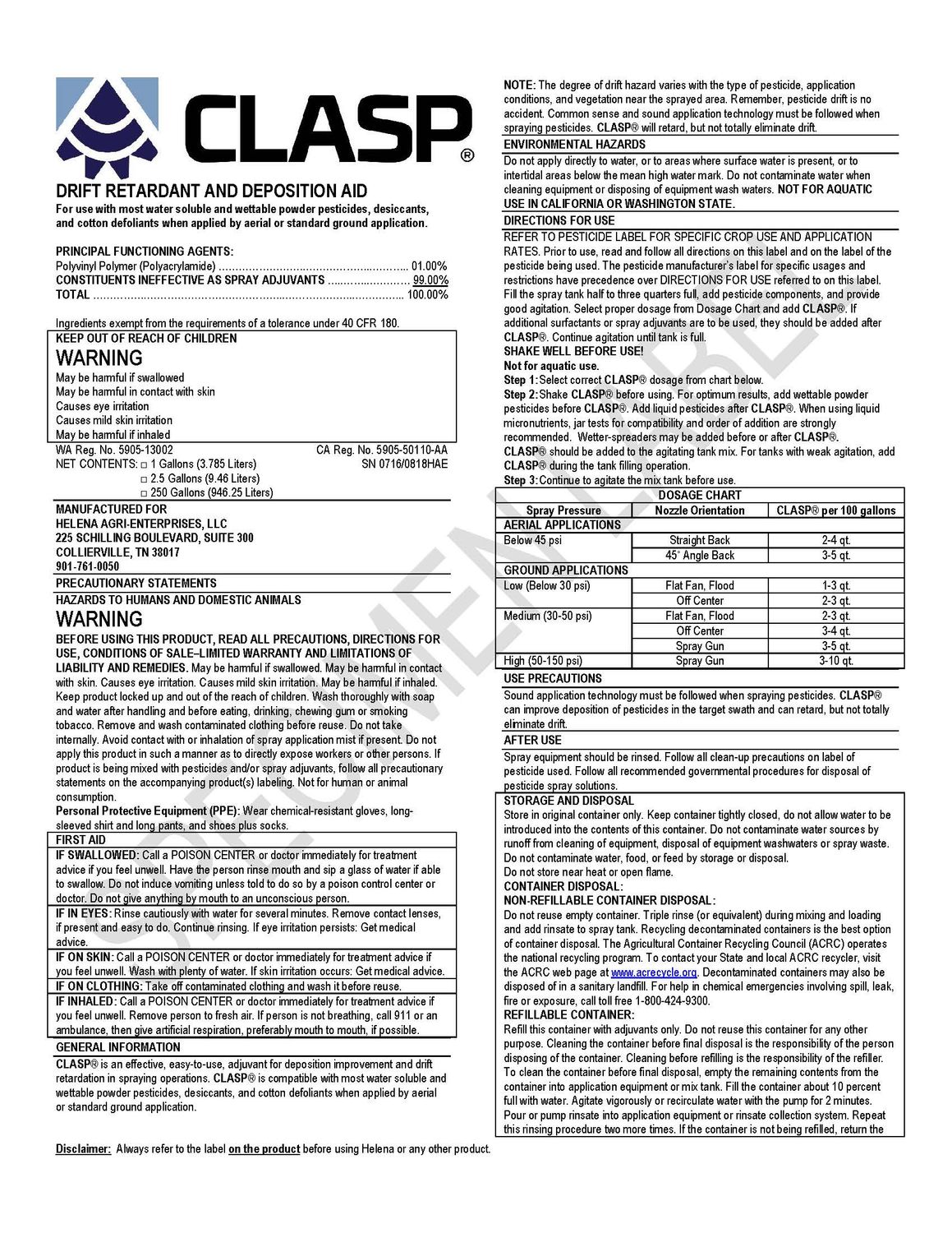 Clasp (Helena Ag)