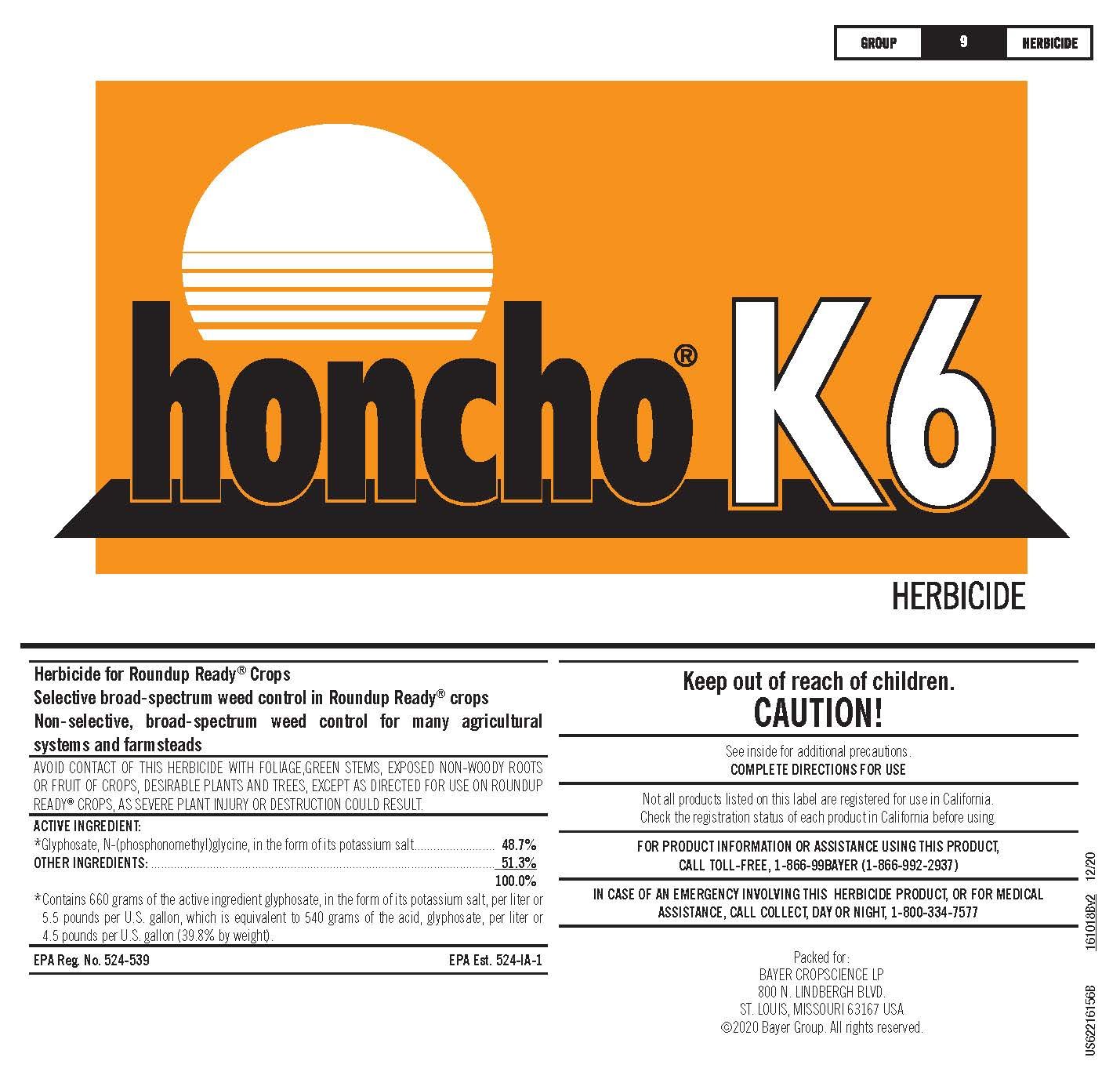 Honcho K6 (Glyphosate)