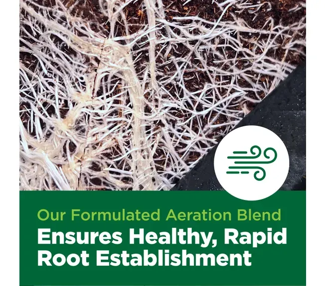 Char Coir Crush Pot 2 Gallon - Case of 24