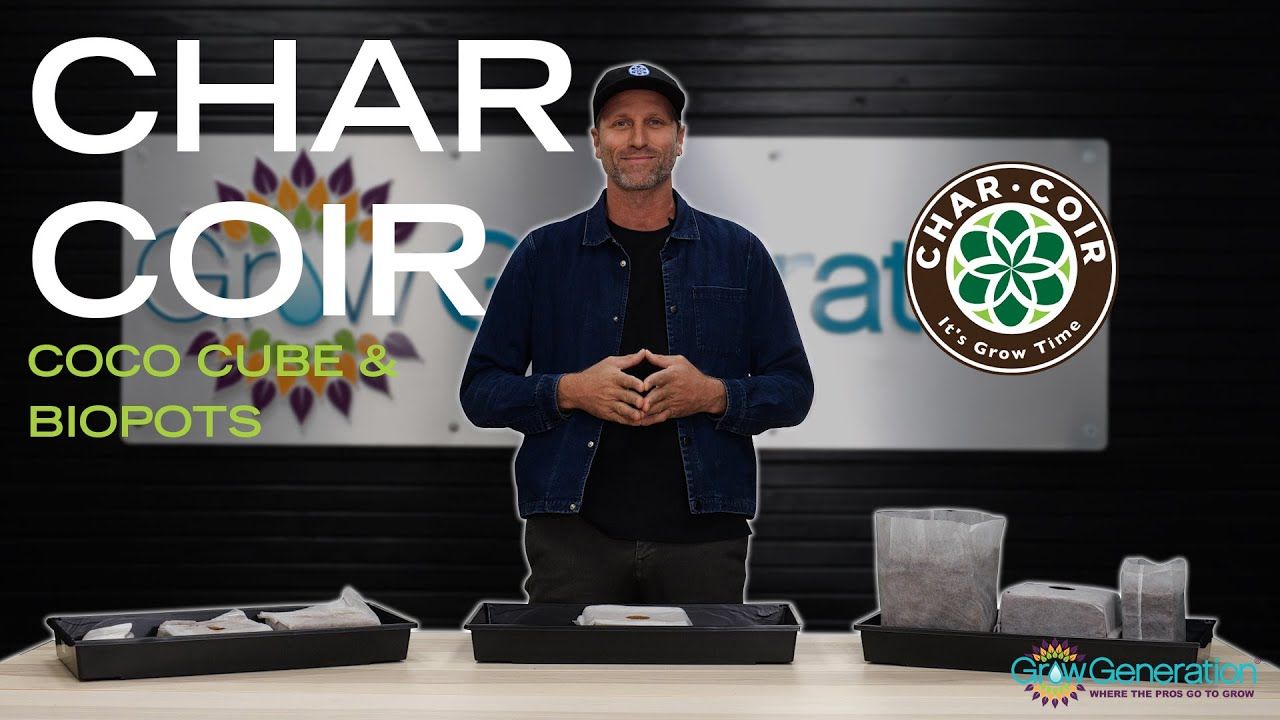 Char Coir Crush Pot 2 Gallon - Case of 24