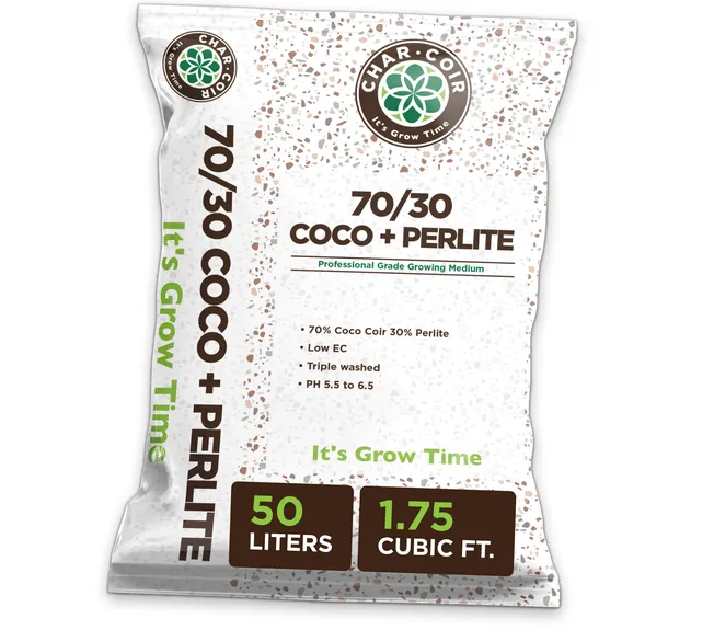 Char Coir Coco Cube RHP Certified Coco Coir, 1 Gallon, Case of 32