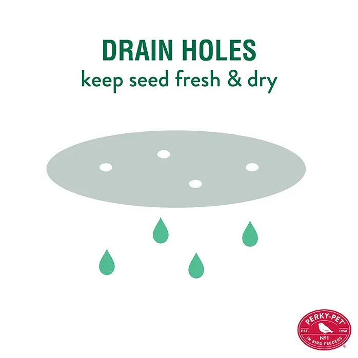 Perky-Pet® Farmhouse Wild Bird Seed Feeder