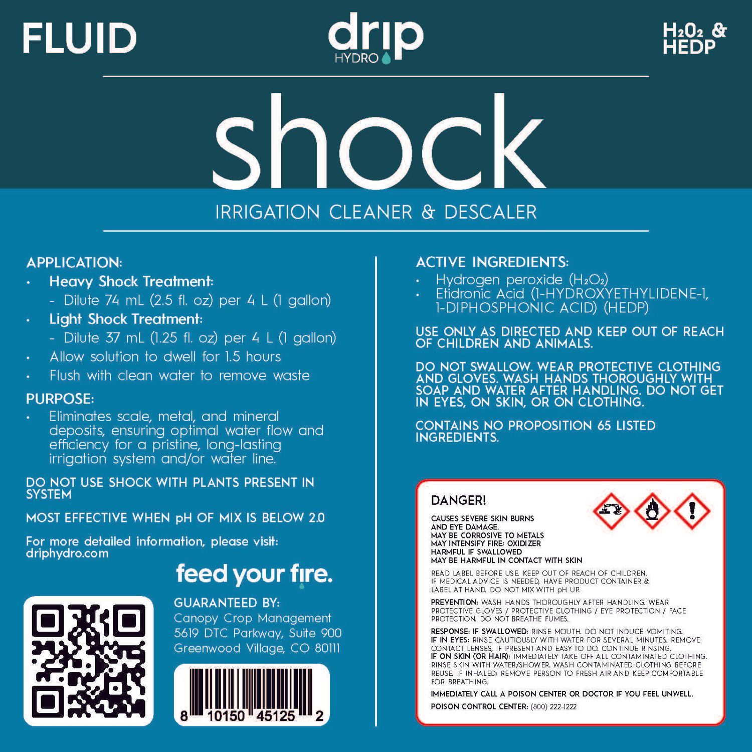 Drip Hydro Shock