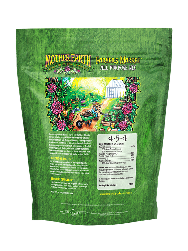 Mother Earth® Farmer's Market All Purpose Mix 4-5-4