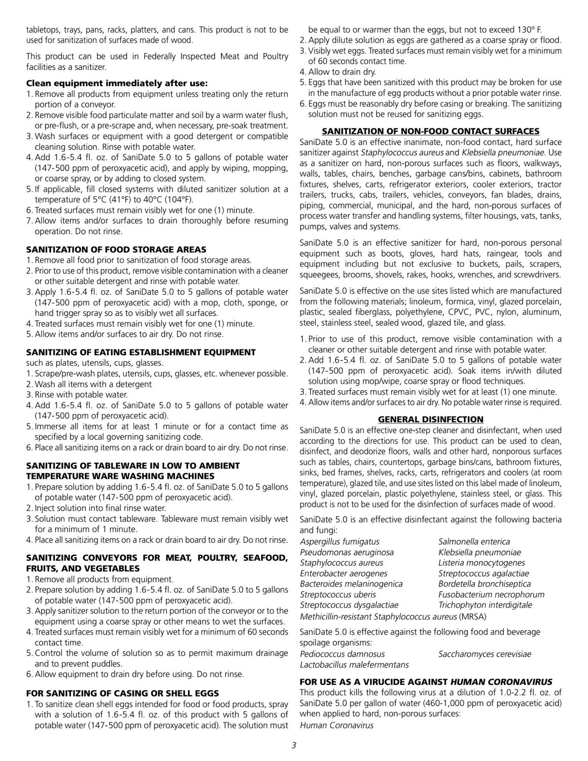 Sanidate 5.0