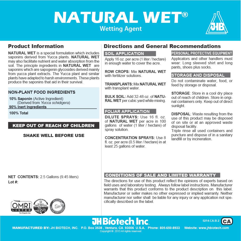 Natural Wet (JH Biotech)