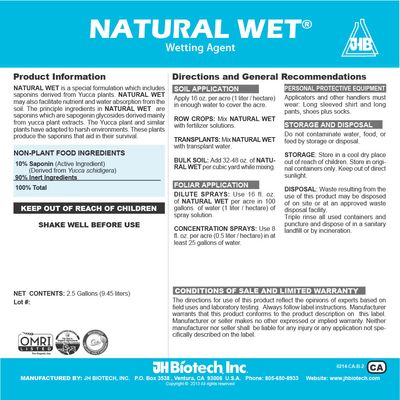 Natural Wet (JH Biotech)