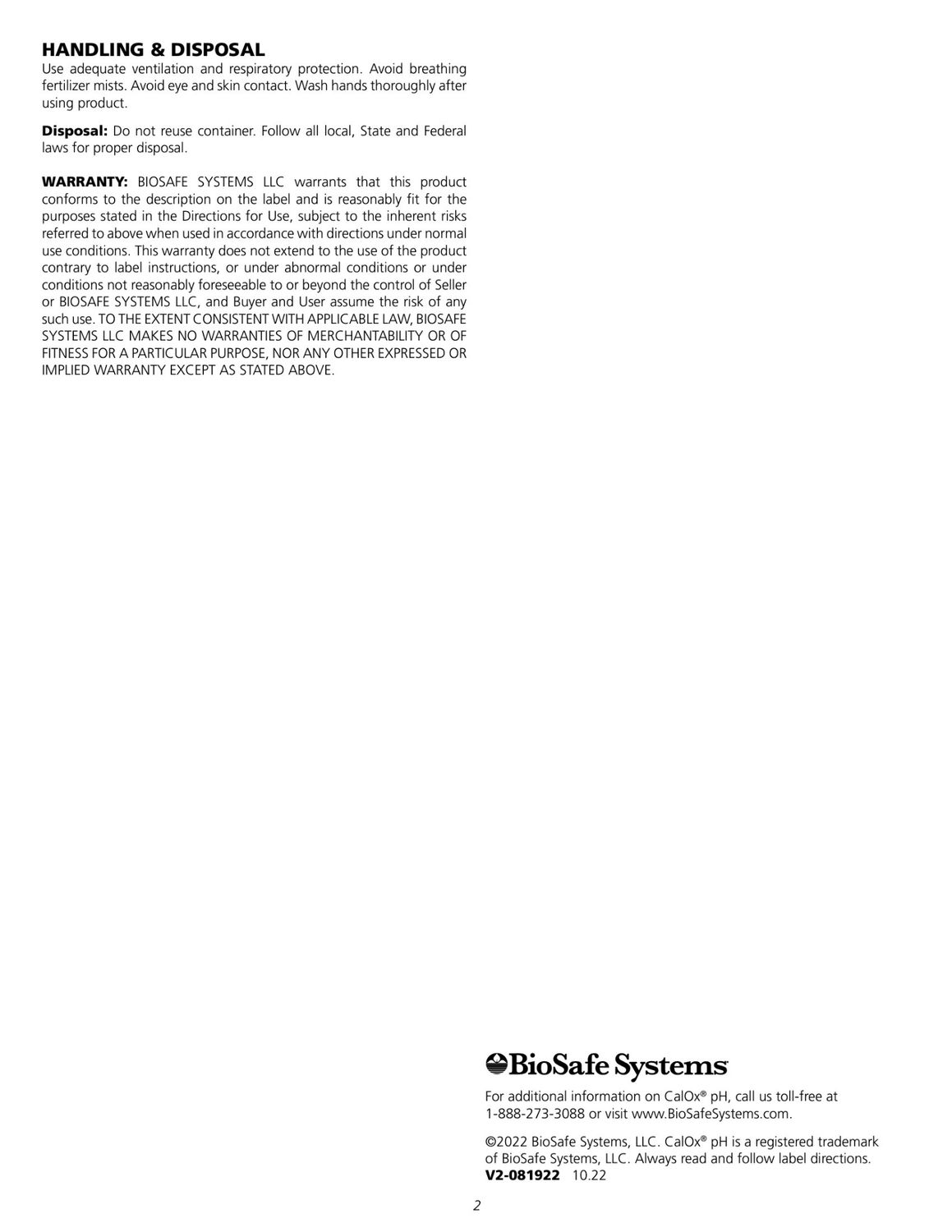 CalOx pH Liquid Lime