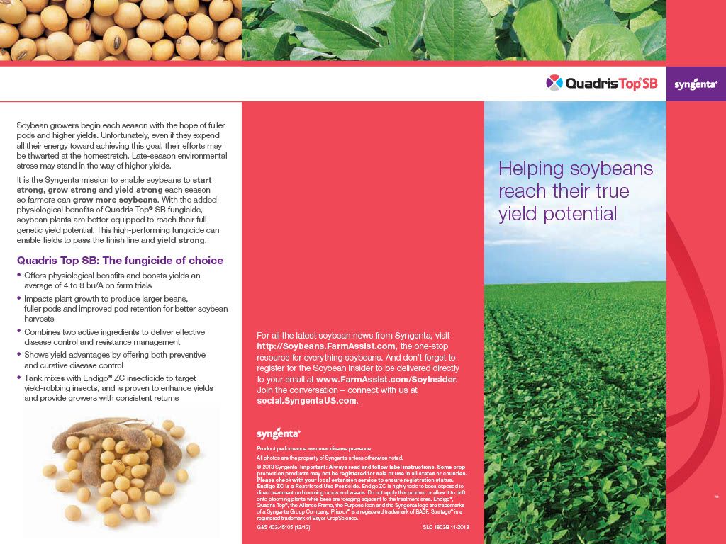 Quadris Top / SBX (Syngenta)