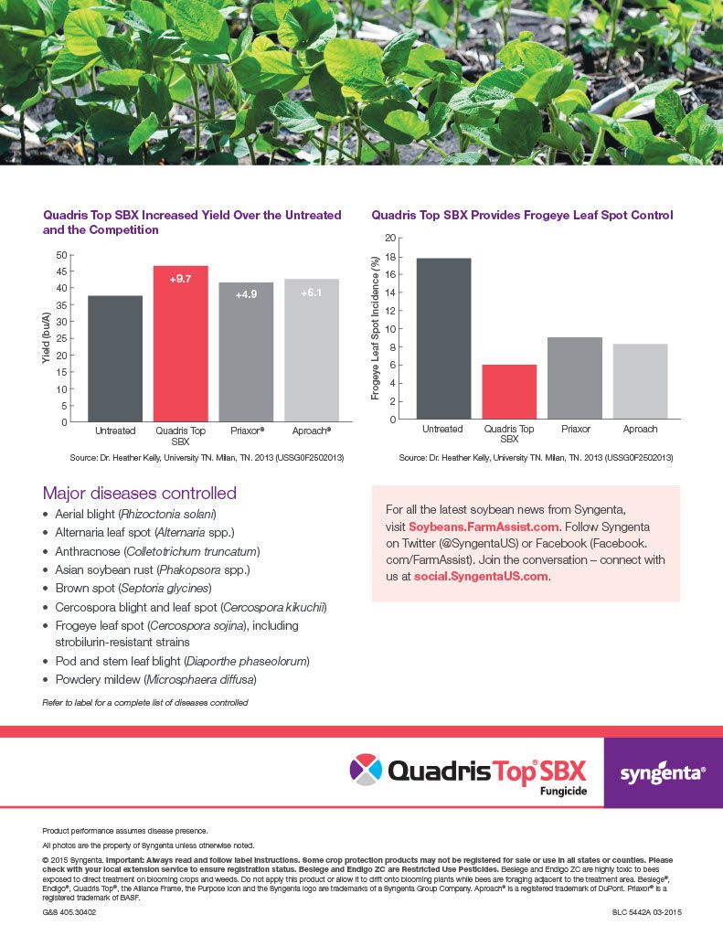 Quadris Top / SBX (Syngenta)