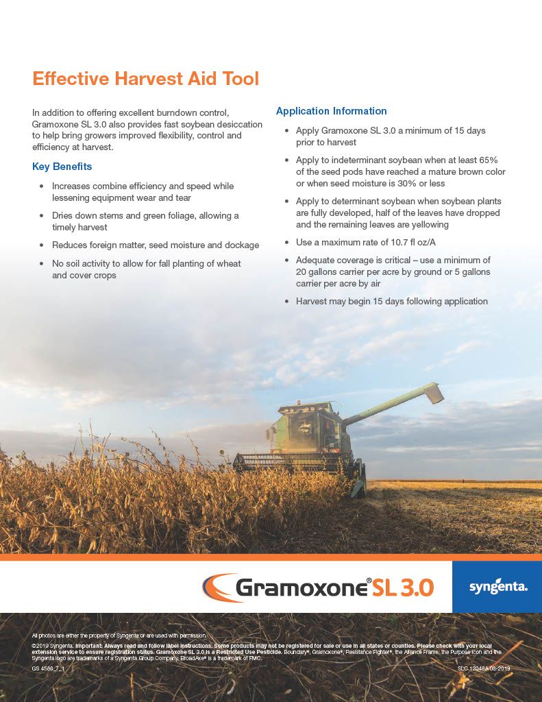 Gramoxone SL 3.0 (Syngenta)