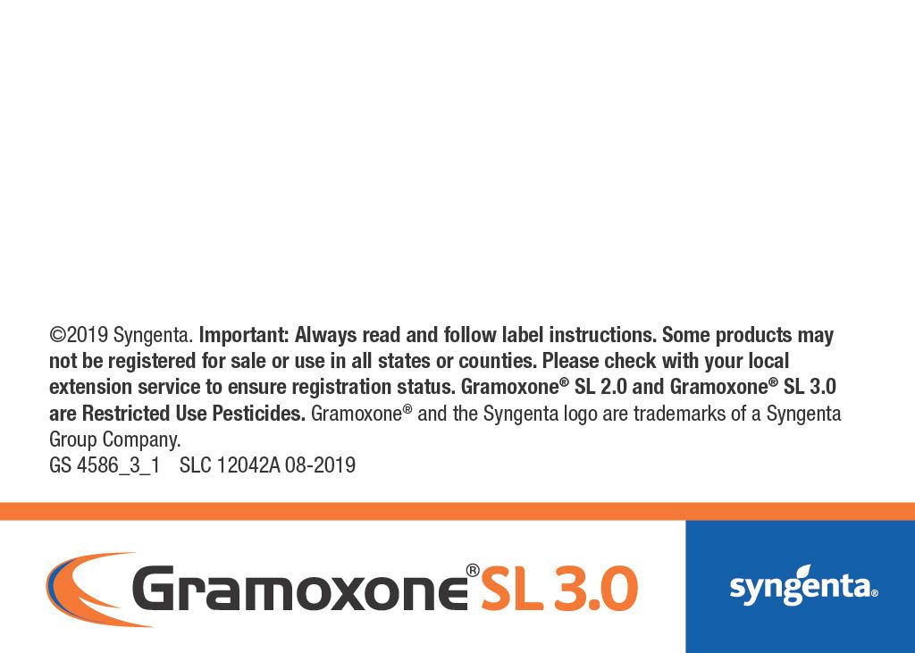 Gramoxone SL 3.0 (Syngenta)