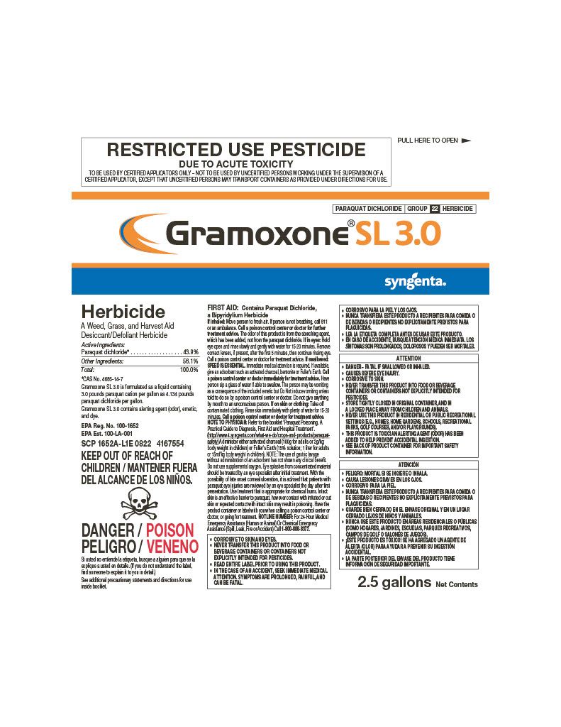 Gramoxone SL 3.0 (Syngenta)