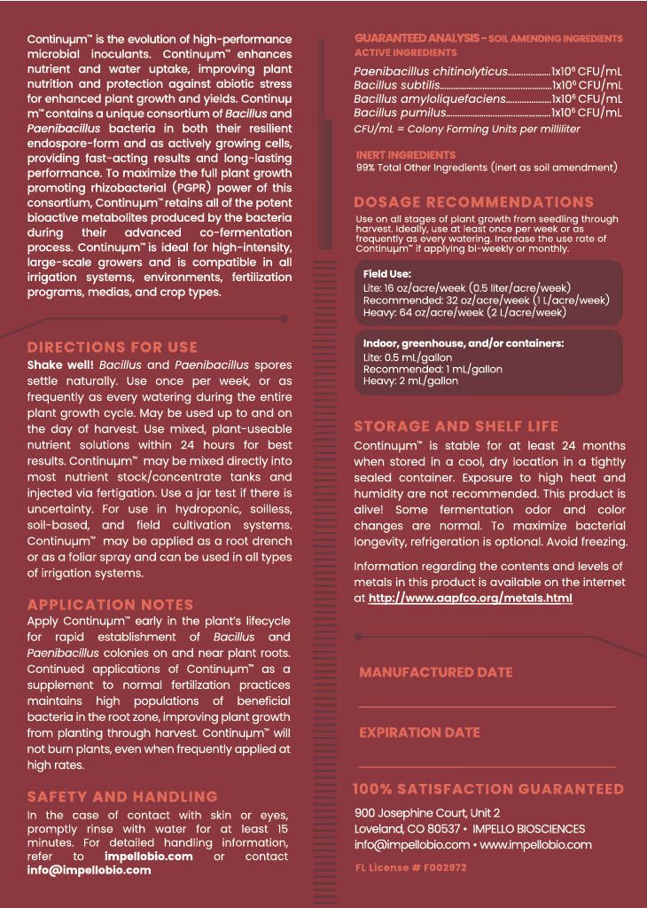 Continuµm™ (Impello Biosciences)
