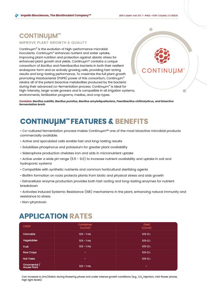 Continuµm™ (Impello Biosciences)