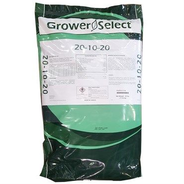Grower's Select 20-10-20 (25 lb bags)