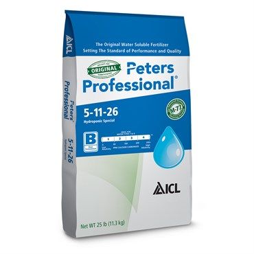 5-11-26 Hydroponic Special Fertilizer (Peter's Professional) 5-11-26 Hydroponic Special Fertilizer (Peter's Professional)