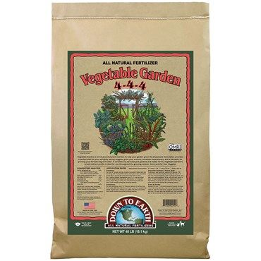 ​Down to Earth® Vegetable Garden 4-4-4