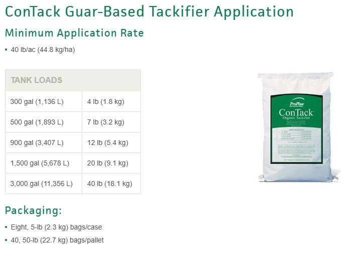 Profile® ConTack® Organic Tackifier