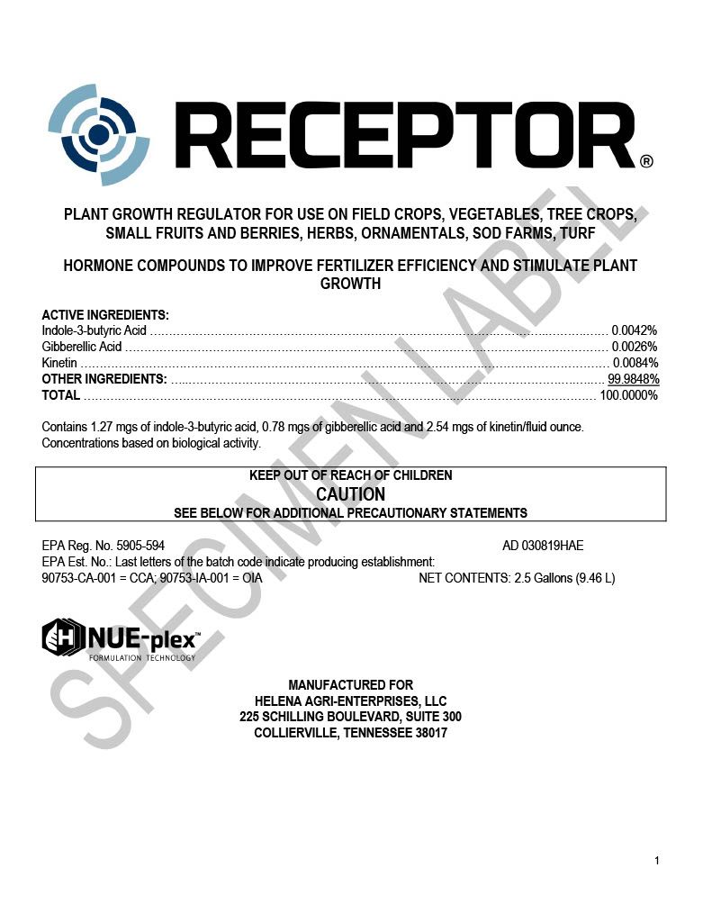 Receptor (Helena Ag)