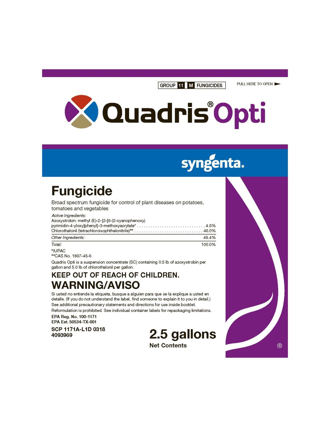 Quadris Opti (Syngenta)