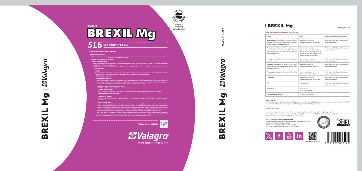 Brexil Mg (OMRI) Helena Ag