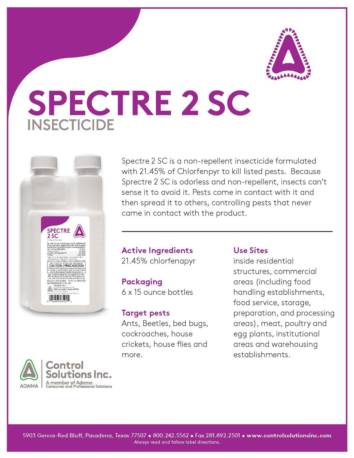 Spectre 2SC (Quali-Pro)