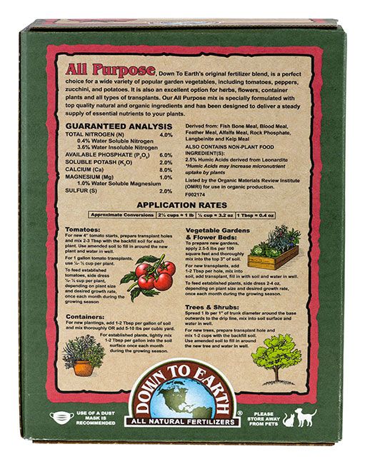 Down to Earth™ All-Purpose Mix 4-6-2