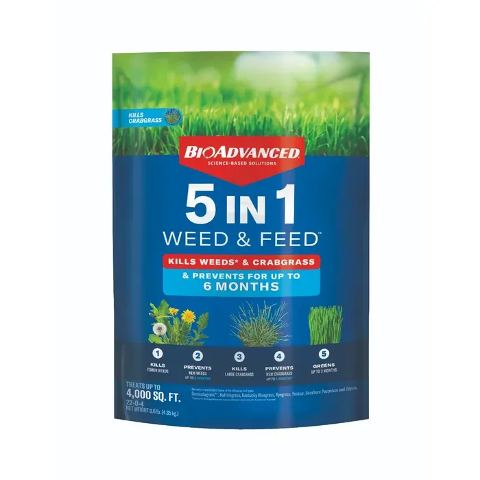 Bioadvanced 5 in 1 Weed and Feed