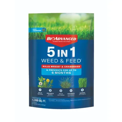 Bioadvanced 5 in 1 Weed and Feed