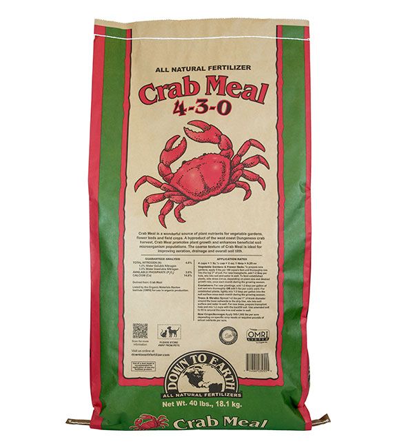 Down to Earth™ Crab Meal 4-3-0