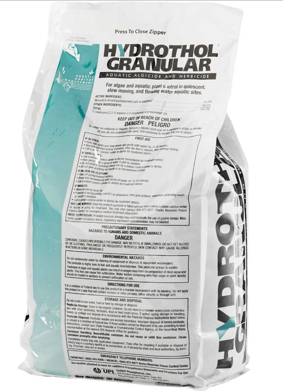 Hydrothol Granular Aquatic Algicide and Herbicide
