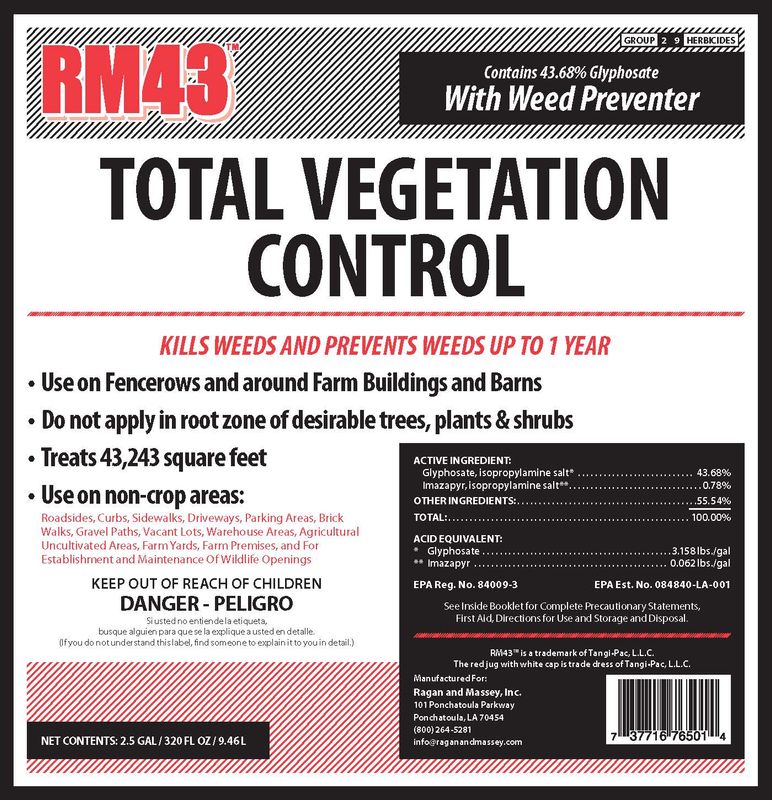 RM43™ Total Vegetation Control Herbicide