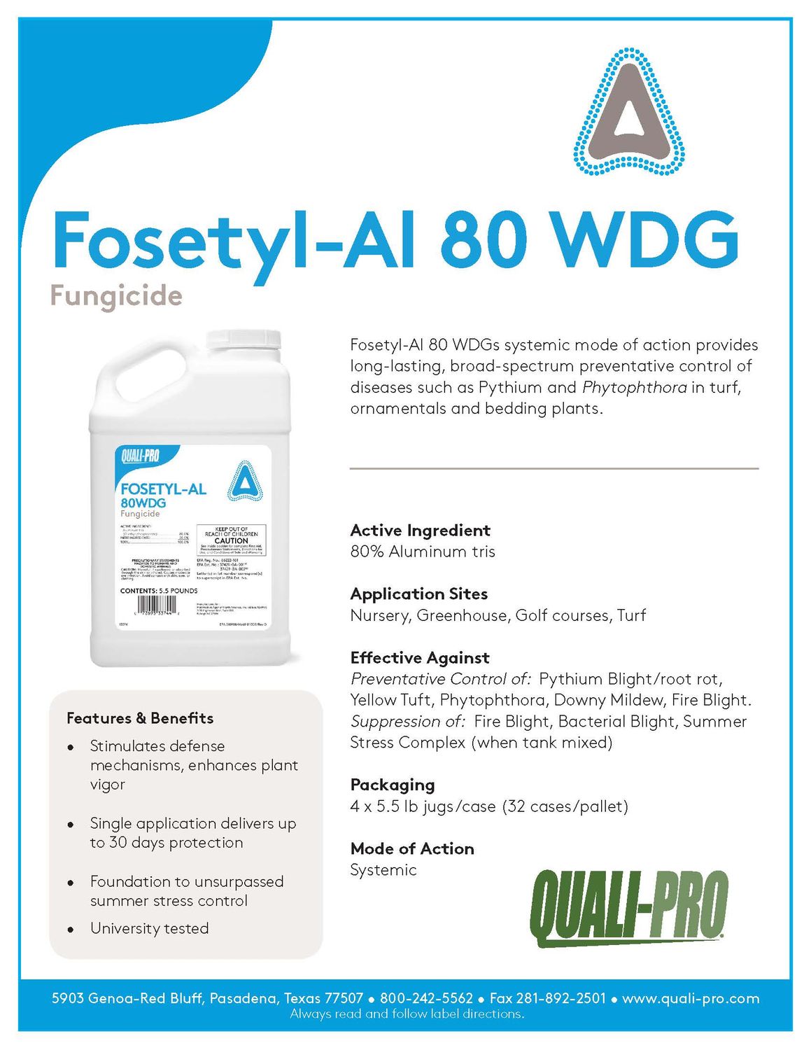 Fosetyl-AL 80WDG (Quali-Pro)