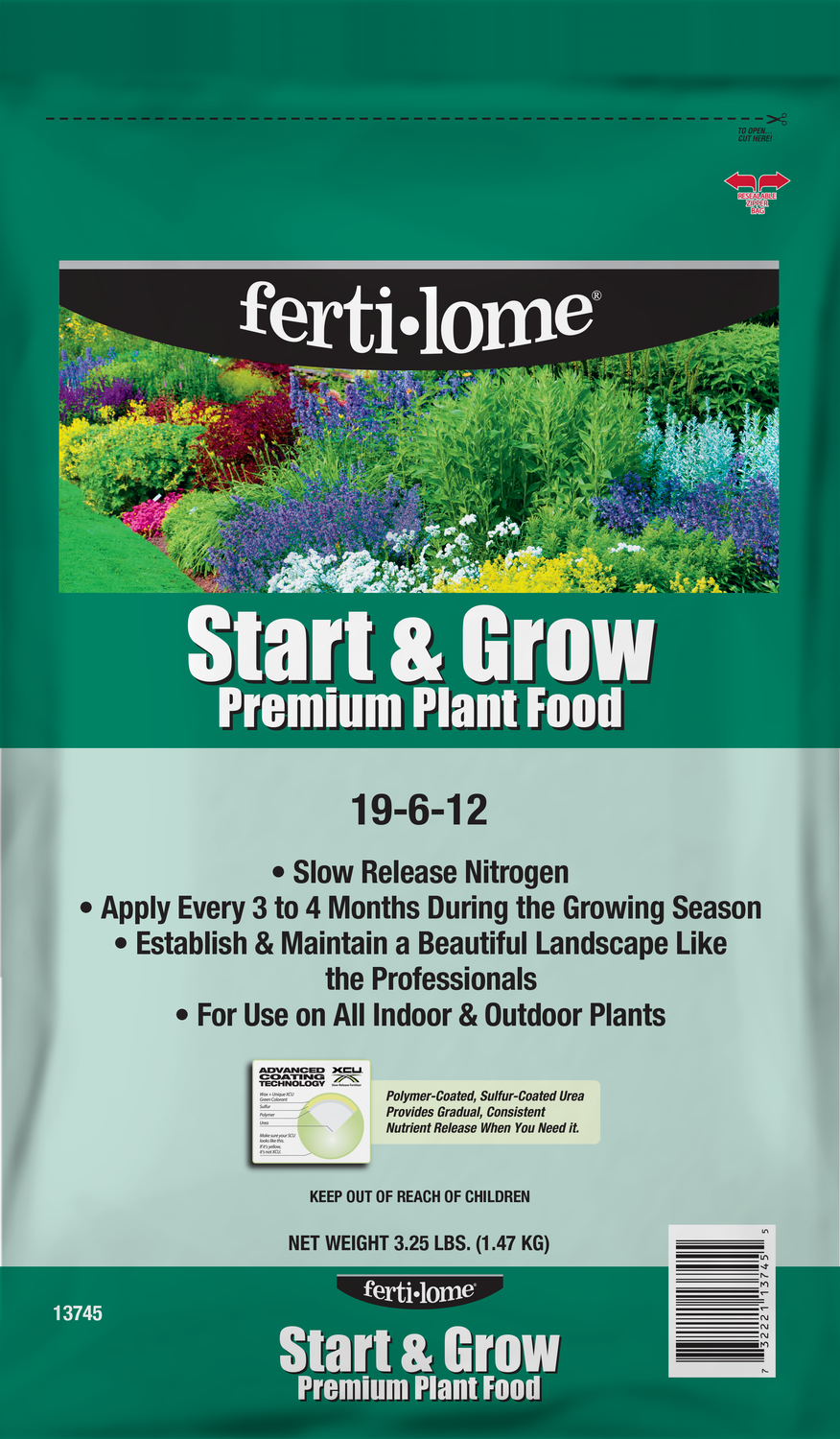 ferti·lome® Start &amp; Grow Premium Plant Food 19-6-12