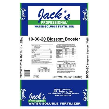 Jack's Professional® 10-30-20 Blossom Booster Fertilizer Jack's Professional® 10-30-20 Blossom Booster Fertilizer