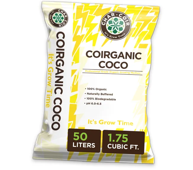 Char Coir Coirganic Coco, Loose Fill 100% Organic Coco Coir