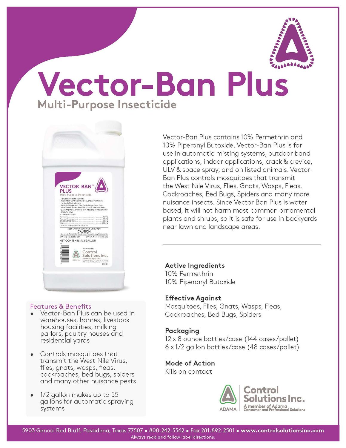 VECTOR-BAN™ PLUS (Quali-Pro)